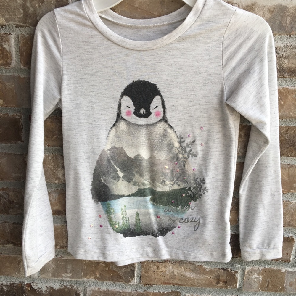 Girls Carter’s long sleeve graphic tee 6